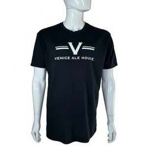 Next Level Men’s Black Venice Ale House Short Sleeve Tee